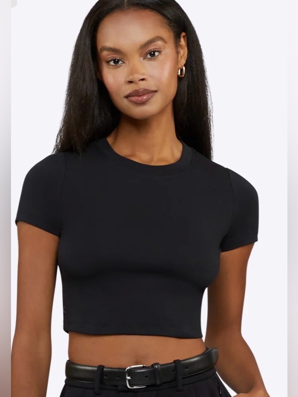 NEW Cuts Clothing Women’s Tomboy Casual Crop T-Shirt size small